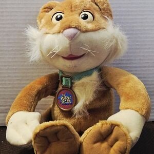 Fisher-Price Plush Cat Toy - Tan and Cream